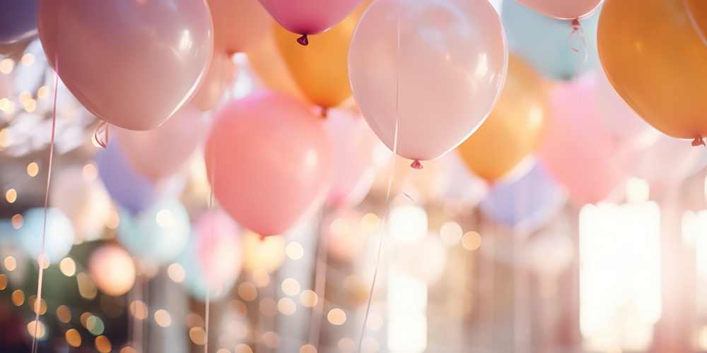 déco avec des ballons gonflables